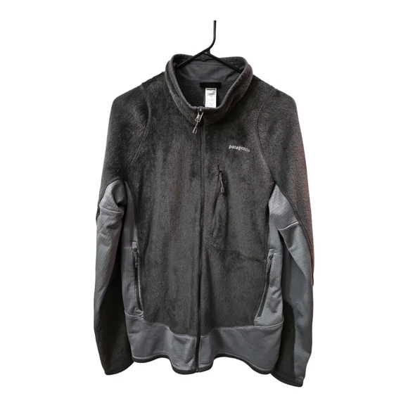 Patagonia Men's Size Large Gray Full Zip R2 Polartec Thermal Pro Jacket - Picture 2 of 11
